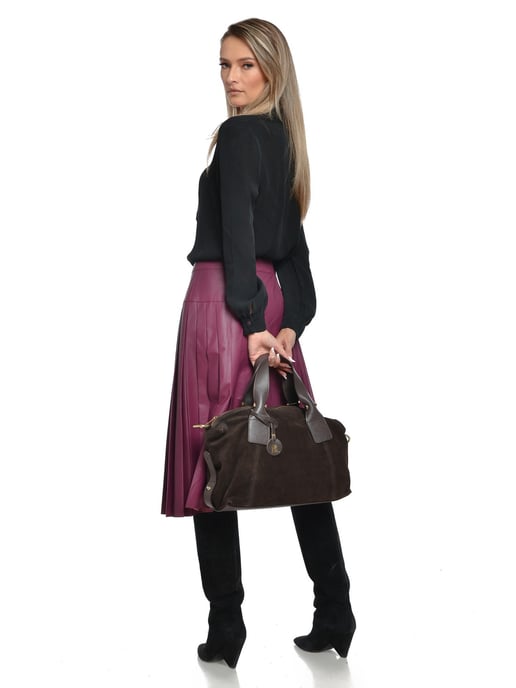 Anna Luchini Granate Bolso de cuero - Image 5