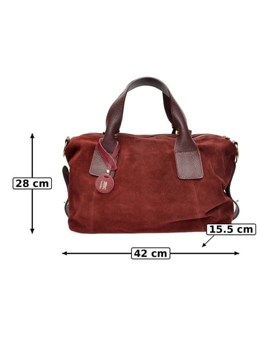 Anna Luchini Vino Bolso de cuero - Image 6