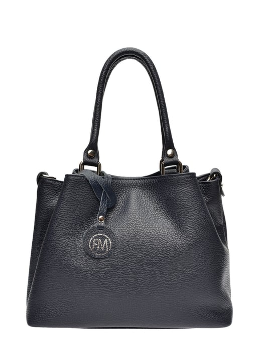 Roberta M Azul Bolso de cuero - Image 1