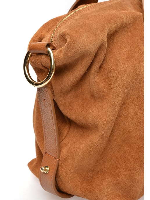 Anna Luchini Brown Bolso de cuero - Image 3
