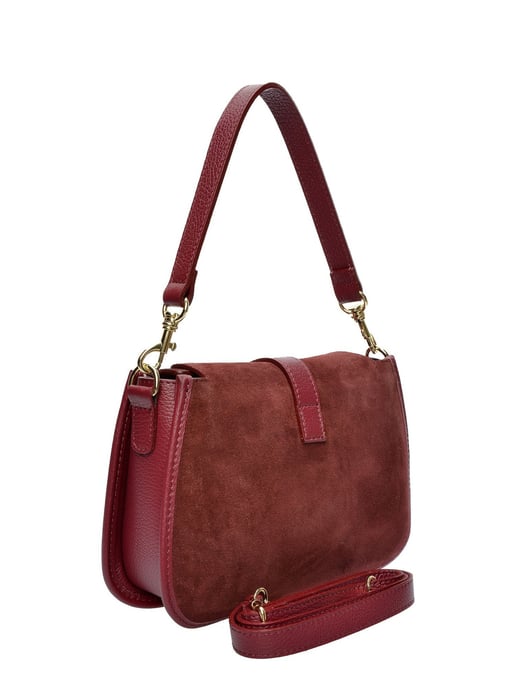 Isabella Rhea Borgoña Bolso de cuero - Image 2