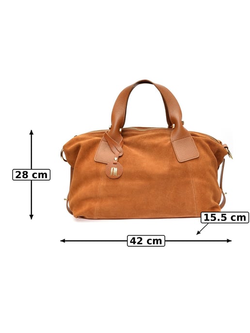 Anna Luchini Brown Bolso de cuero - Image 6