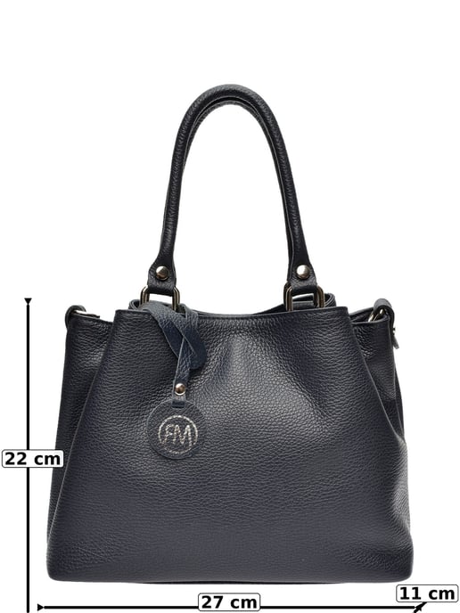 Roberta M Azul Bolso de cuero - Image 6