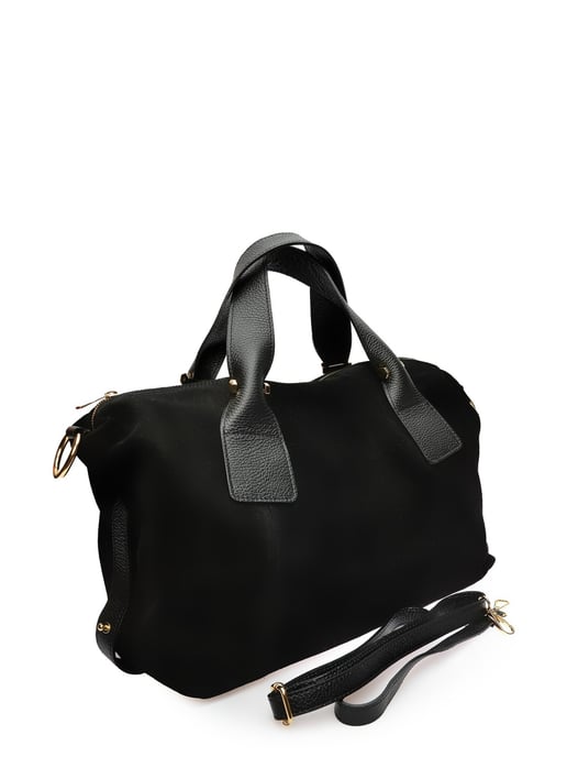 Anna Luchini Negro Bolso de cuero - Image 2