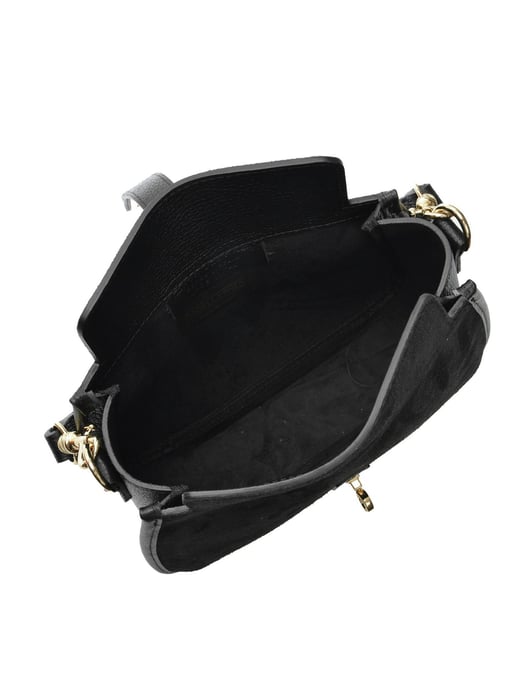 Isabella Rhea Negro Bolso de cuero - Image 4