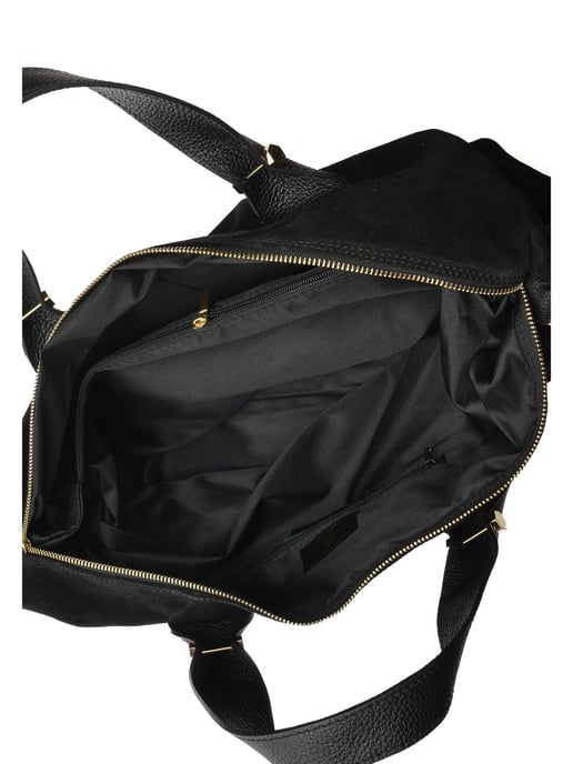 Anna Luchini Negro Bolso de cuero - Image 4