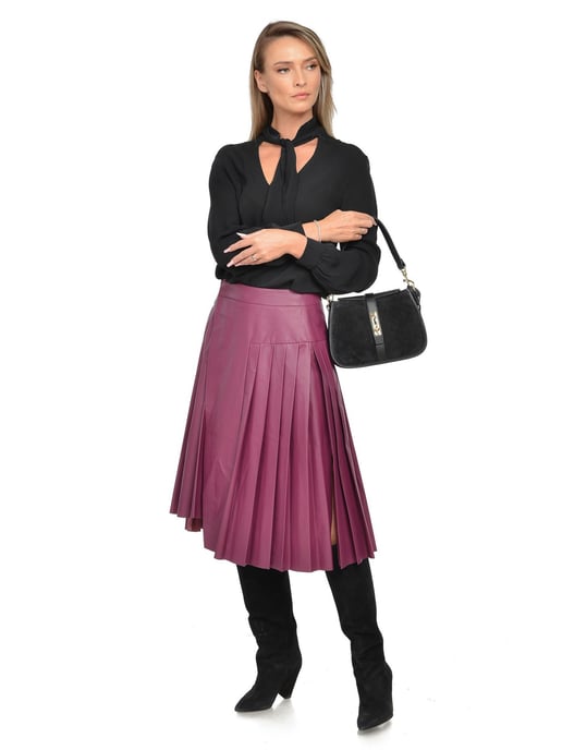 Isabella Rhea Negro Bolso de cuero - Image 5