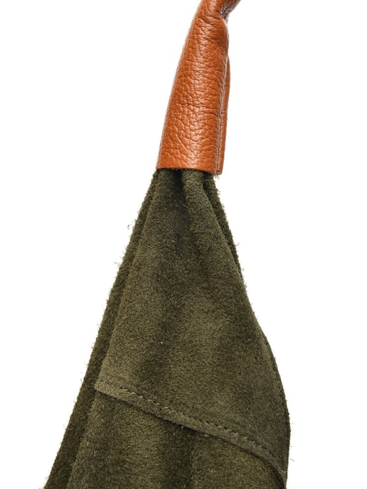 Anna Luchini Verde Bolso de cuero - Image 3
