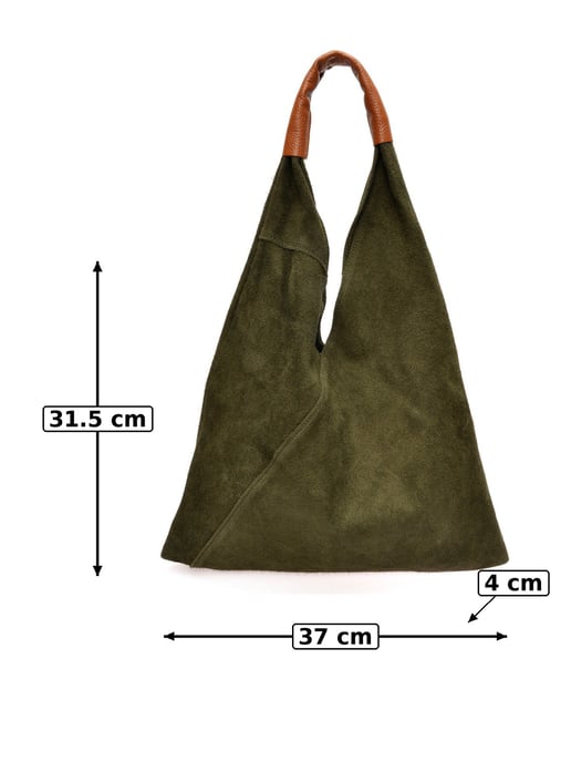 Anna Luchini Verde Bolso de cuero - Image 6