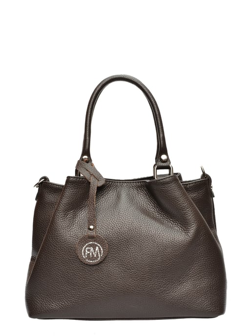 Roberta M Granate Bolso de cuero - Image 1