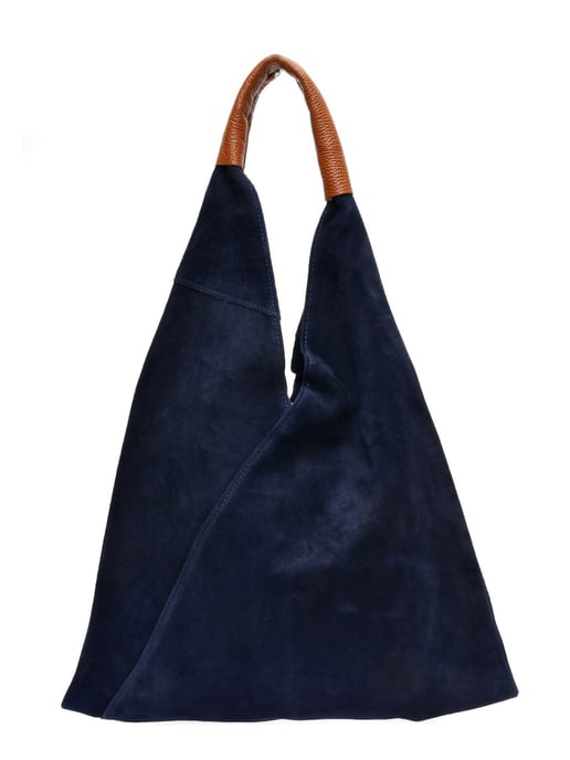 Anna Luchini Azul Bolso de cuero - Image 1