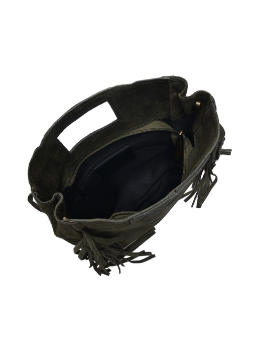 Anna Luchini Caqui Bolso de cuero - Image 4