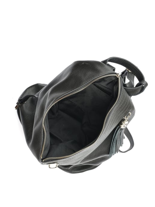 Isabella Rhea Negro Bolso de cuero - Image 4