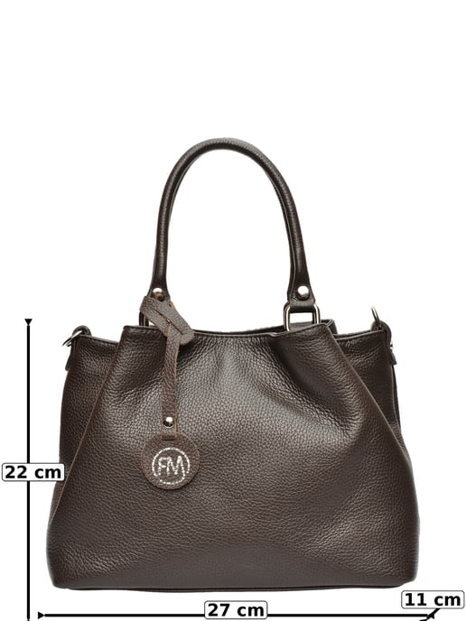 Roberta M Granate Bolso de cuero - Image 6