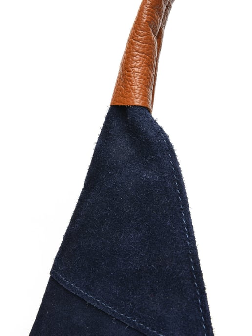 Anna Luchini Azul Bolso de cuero - Image 3