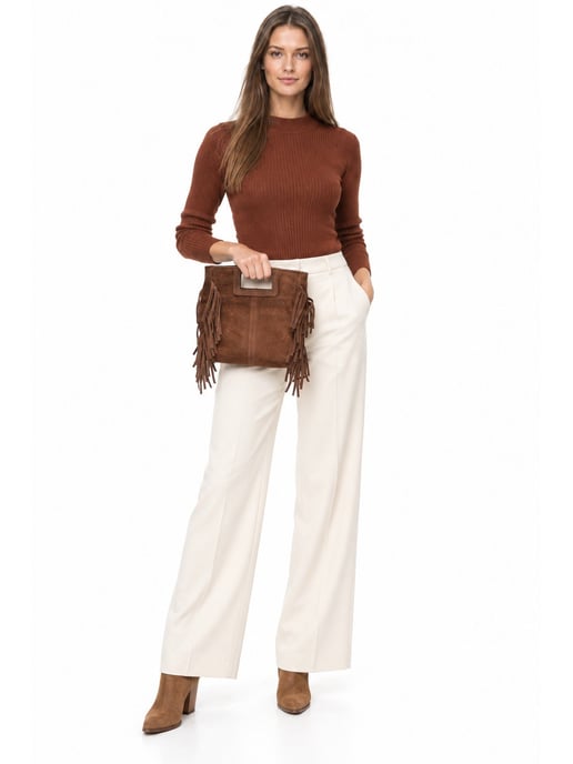 Anna Luchini Granate Bolso de cuero - Image 6