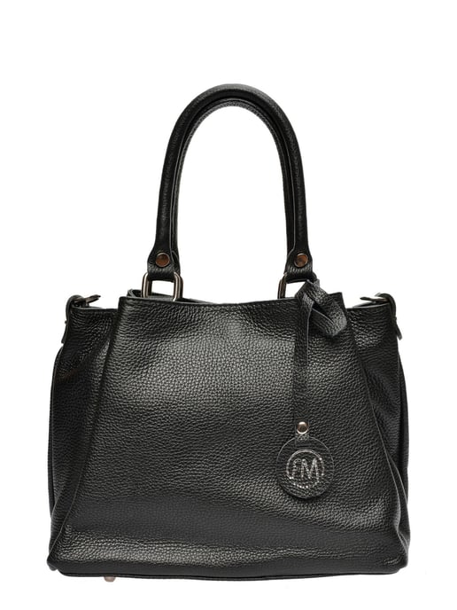 Roberta M Negro Bolso de cuero - Image 1