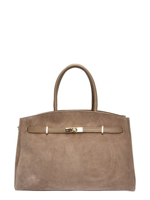 Isabella Rhea Beige Bolso de cuero - Image 1