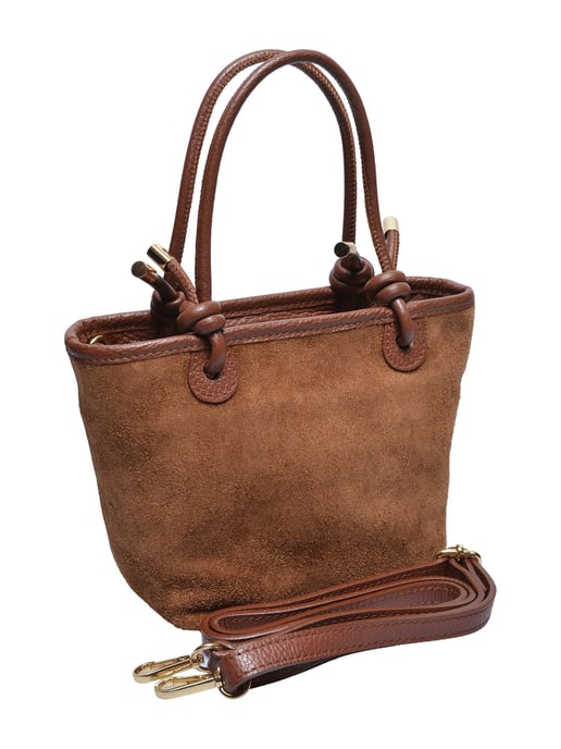 Luisa Vannini COGNAC Bolso de cuero - Image 2