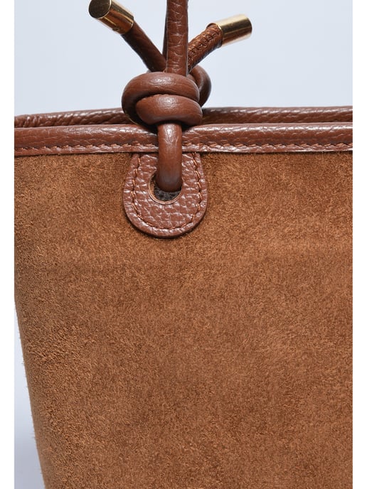 Luisa Vannini COGNAC Bolso de cuero - Image 3