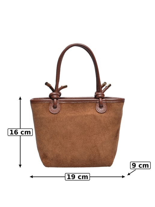 Luisa Vannini COGNAC Bolso de cuero - Image 5