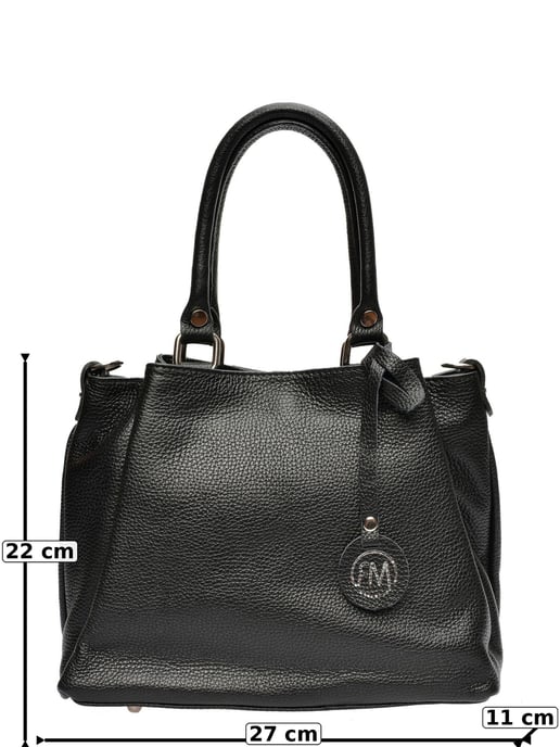 Roberta M Negro Bolso de cuero - Image 6
