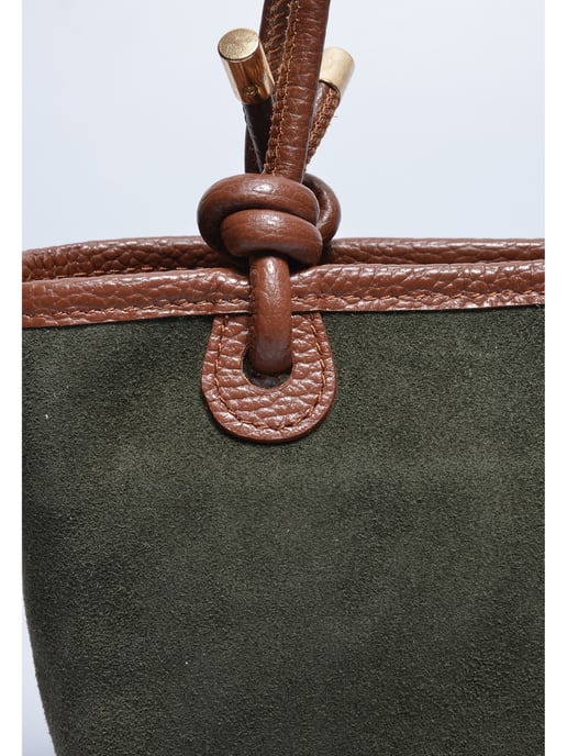 Luisa Vannini Verde Bolso de cuero - Image 3
