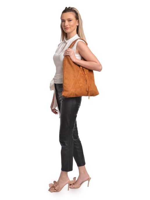 Anna Luchini Brown Bolso de cuero - Image 5
