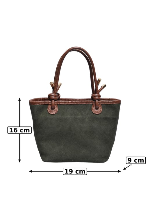 Luisa Vannini Verde Bolso de cuero - Image 5