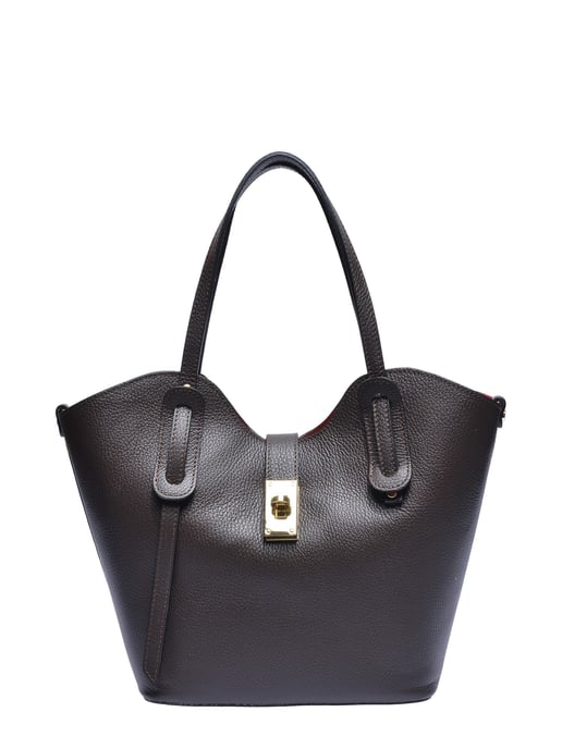 Isabella Rhea Granate Bolso de cuero - Image 1