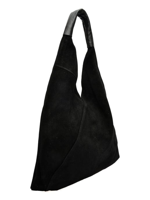 Anna Luchini Negro Bolso de cuero - Image 2