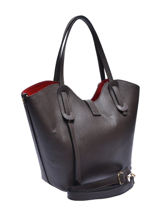 Isabella Rhea Granate Bolso de cuero - Image 2