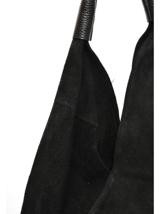 Anna Luchini Negro Bolso de cuero - Image 3