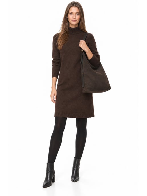 Luisa Vannini Bicolor Bolso de cuero - Image 6