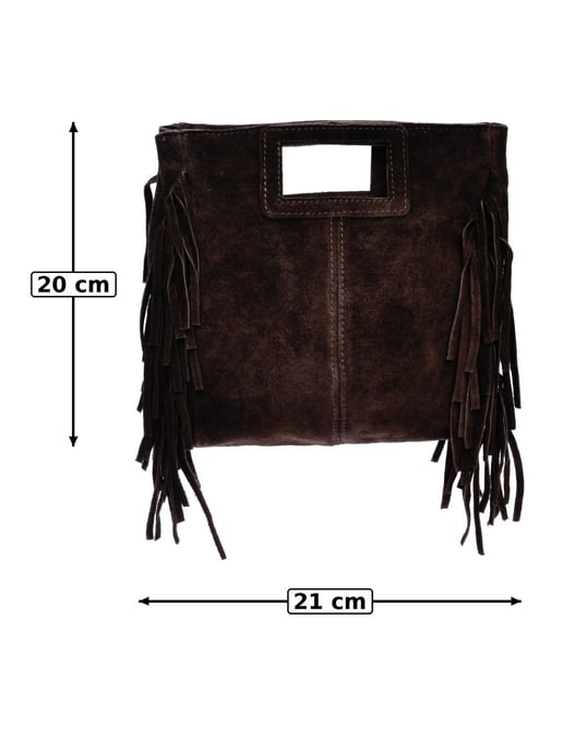 Anna Luchini Granate Bolso de cuero - Image 6