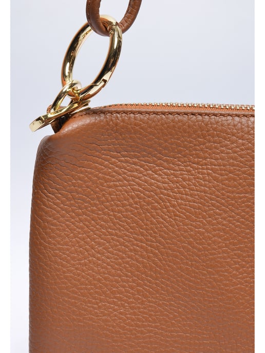 Anna Luchini Brown Bolso de cuero - Image 3