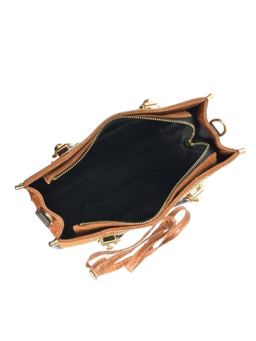 Roberta M Brown Bolso de cuero - Image 4