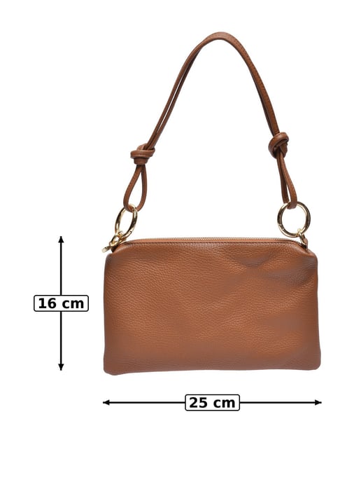 Anna Luchini Brown Bolso de cuero - Image 5