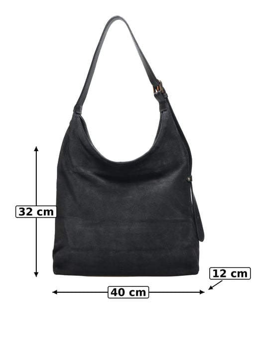 Luisa Vannini Negro Bolso de cuero - Image 5