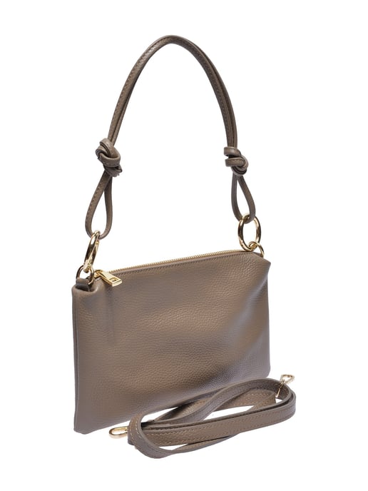 Anna Luchini Beige Bolso de cuero - Image 2