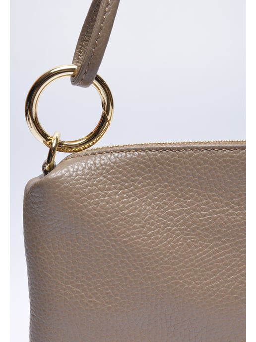Anna Luchini Beige Bolso de cuero - Image 3