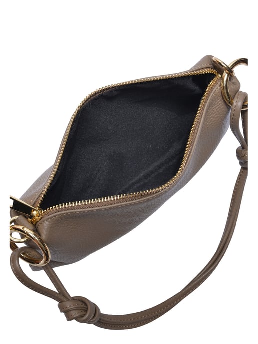 Anna Luchini Beige Bolso de cuero - Image 4