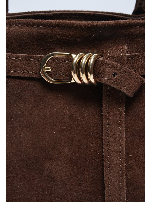 Luisa Vannini Bicolor Bolso de cuero - Image 3