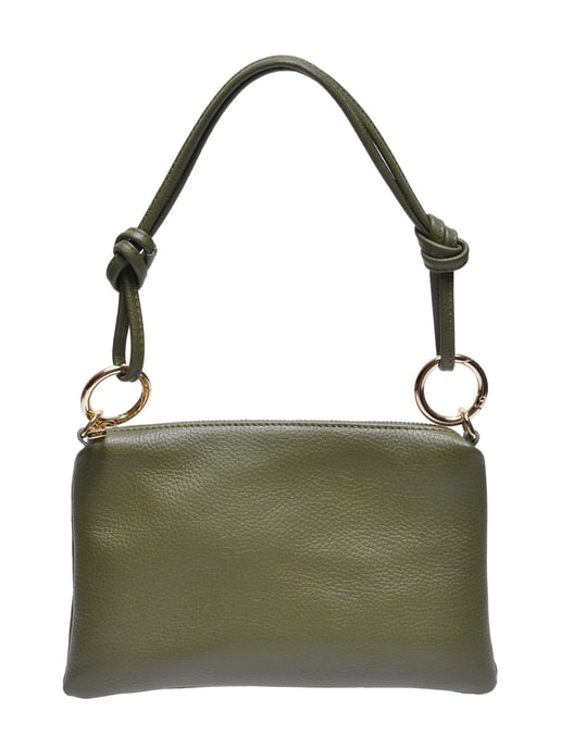 Anna Luchini Caqui Bolso de cuero - Image 1