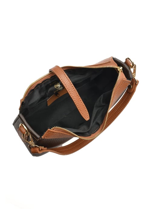 Roberta M Granate Bolso de cuero - Image 4