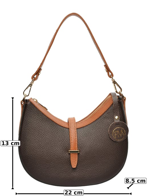 Roberta M Granate Bolso de cuero - Image 6