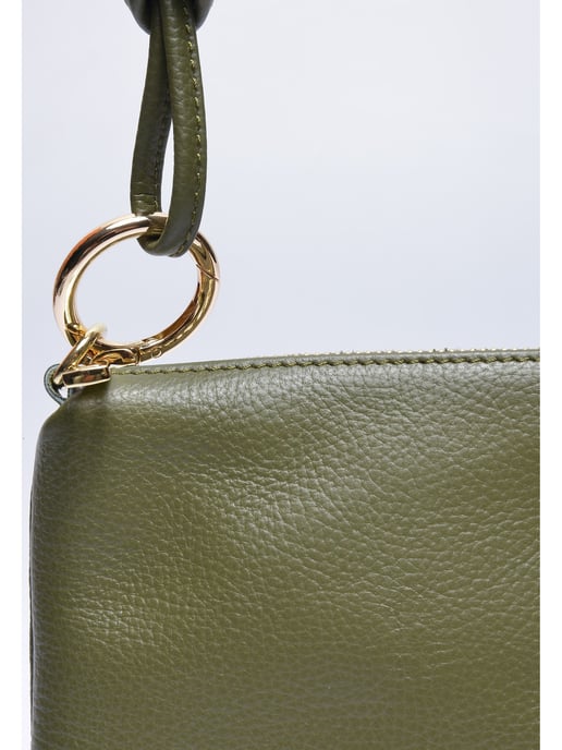 Anna Luchini Caqui Bolso de cuero - Image 3