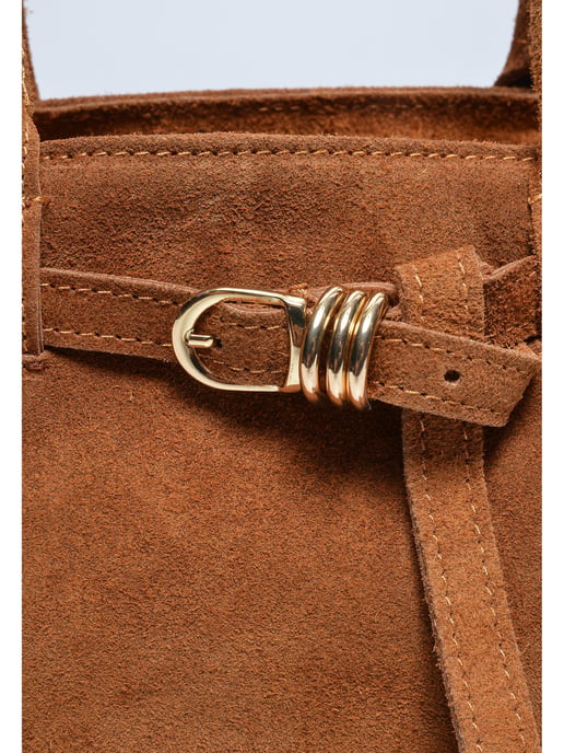 Luisa Vannini COGNAC Bolso de cuero - Image 3