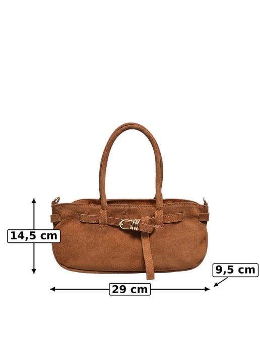 Luisa Vannini COGNAC Bolso de cuero - Image 5