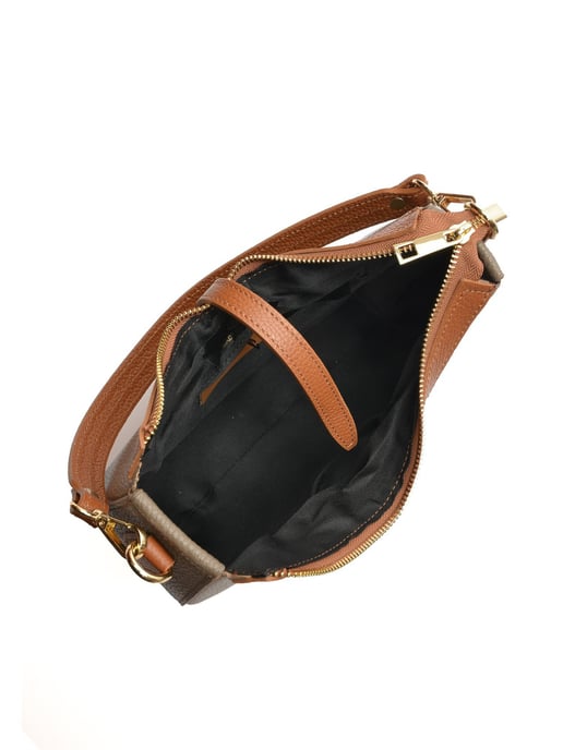 Roberta M Beige Bolso de cuero - Image 4